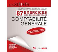 Comptabilité générale - 87 exercices avec corrigés détaillés: À jour du PCG 2025 conforme au règlement 2022-06 de l'ANC (2024-2025)