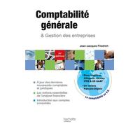 Comptabilité générale et gestion des entreprises (HU Gestion) - Jean-Jacques Friedrich - Hachette Superieur - broché - Scolaire / Universitaire