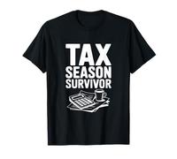 Comptable drôle de survivant de la Saison des impôts pour Les CPA T-Shirt