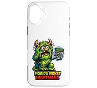 Comptable Monstre du Pire Cauchemar de fraude Coque pour iPhone 16 Plus