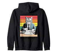 Comptable Pawblic certifié Cat Finance Professionnel Drôle Sweat à Capuche