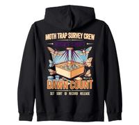 Comptage à l'Aube Papillons de Nuit Entomologie Sweat à Capuche