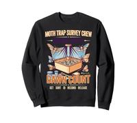Comptage à l'Aube Papillons de Nuit Entomologie Sweatshirt