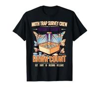 Comptage à l'Aube Papillons de Nuit Entomologie T-Shirt