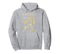 Compte À Rebours an Vive Une Nouvelle Année Bonne Année Sweat à Capuche, Unisexe pour Adultes, Gris Chiné, S