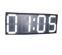 Compte à Rebours Contrôle de la télécommande couleur blanche grande taille 16inch 4Digits 12h / 24h en temps réel HH: MM mur mondes LED L'horloge (HST4-16W)