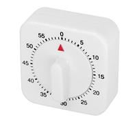 Compte à rebours de cuisine, minuterie de cuisine pour la cuisine,Rappel mécanique de l'heure des aliments avec compte à rebours de 60 minutes | Gadget visuel de gestion du temps pour l'étude en class