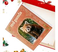 Compte à rebours de Noël en acrylique - Décoration de fête - Calendrier de bijoux de Noël - Magie d'hiver - Moment familial - Joie des enfants - Fierté des enfants - Caprice surprise - Cadeau de