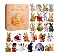 Compte À Rebours Décoration Lapin De Noël Jouet Plat Décoratif pour 24