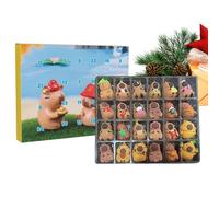 Compte À Rebours Des Fêtes - 24 Jours Capybara De Collection,Calendriers De Compte À Rebours De Vacances - Pour Maison Chambre Salon Appartement École Célébration Fête