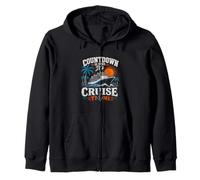 Compte à rebours du Temps de croisière Scène Nautique Sweat à Capuche