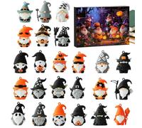Compte à Rebours Gnome Halloween 24 Jours De Pendentifs Effrayants