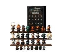 Compte À Rebours Halloween Figurines Effrayantes De Maison Hantée