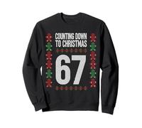 Compte à rebours jusqu'à Noël 67 Jours de Vacances Sweatshirt