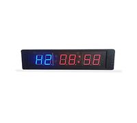 Compte à Rebours LED Horloge murale horloge grande chambre sport numérique gym boxe formation compte à rebours