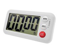 Compte à rebours numérique et chronomètre pour cuisine, salle de ompte à rebours jusqu'à 99 minutes 59 secondes, de sorte que vous pouvez gérer des tâches plus longues sans réinitialisation