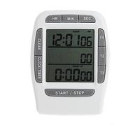 Compte à rebours numérique LCD multi-canaux 3 canaux 99 heures grand écran LCD