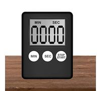 Compte À Rebours Numérique - Minuteur Électronique De Cuisine Numérique LED | Compte À Rebours avec Fonction Mémoire | Minuteries D'affichage LED Alarmantes avec Bip Portable pour La Maison | Bur