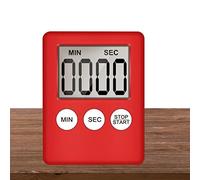 Compte à rebours numérique - Minuteur Multifonction pour la Cuisine, l'apprentissage | Compte à rebours avec Fonction de mémoire, chronomètre, Alarme sonore Portable, Affichage LED, minuterie