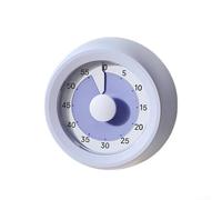 Compte à rebours visuel de 60 minutes avec fonction magnétique et état de puissance visuelle - pour la gestion du temps des enfants dans les activités quotidiennes (violet)
