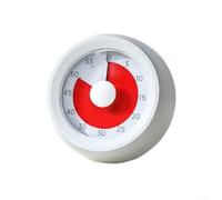 Compte à rebours visuel, gestionnaire de temps magnétique de 60 minutes avec charge de type C, silencieux ou pour alarme sonore, en acier inoxydable pour enfants, étude, cuisine, travail, maison et