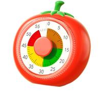 Compte à rebours visuel | Horloge mécanique à rebours 1 heure | Outil de gestion du temps pour | Outil de gestion du temps avec alarme pour l'enseignement, les et les adultes
