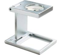 Compte-fils Eschenbach 1258 Facteur de grossissement: 6 x Taille de la lentille: (Ø) 22.6 mm argent 1 pc(s)