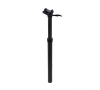 Compte-gouttes de tige de selle de vélo avec mécanisme réglable d'air, chute de 115 mm, matériau en alliage d'aluminium, position verrouillable pour un contrôle précis de la hauteur (27,2 mm)