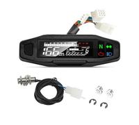 Compte-tours De Moto, Instrument Tableau Bord Numérique Universel Avec Clignotant, Compteur Horaire, Jauge D'huile, Tachymètre