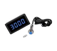 Compte-tours numérique avec capteurs Hall et affichage de la vitesse en temps réel Haute précision Convient pour moteurs Compte-tours numérique avec capteurs Hall