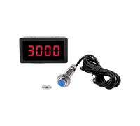 Compte-tours numérique avec capteurs Hall et affichage de la vitesse en temps réel Haute précision Convient pour moteurs Compte-tours numérique avec capteurs Hall