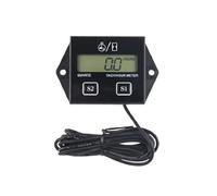Compte-tours numérique pour moteur de moto, compteur horaire, tachymètre, jauge régime, réinitialisable