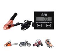 Compte-tours numérique, tachymètre numérique 2 temps, tachymètre inductif, moteur à essence, tondeuse à gazon, tachymètre à clip, tronçonneuse, batterie remplaçable
