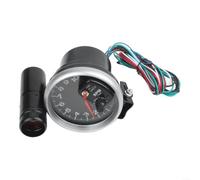 Compte-tours pour aluminium 127mm pour robuste Compte-tours pour | Lecture précise jusqu'à 10000 tr/min, idéal réglage moteur, pour affichage LED clair, réponse instantanée(Silver)