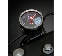 Compte-tours tachymètre Koso chromé bord, avec ABE / KBA pour Yamaha XV950 / SCR950 / Bolt universal