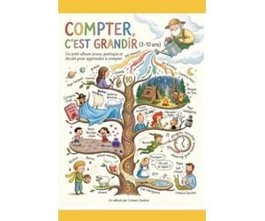 Compter c'est grandir: Un petit album jeunesse poétique pour apprendre à compter