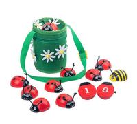 Compter Les Coccinelles Apprentissage Précoce Développer Les Compétences Motrices Math Apprendre Les Nombres Jouets