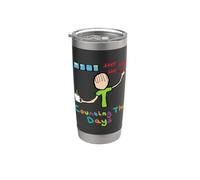 Compter les jours Gobelet isotherme en acier inoxydable double paroi