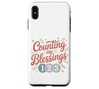 Compter Mes bénédictions 1 2 3 Coque pour iPhone XS Max