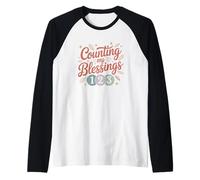 Compter Mes bénédictions 1 2 3 Manche Raglan
