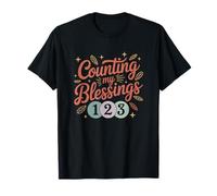 Compter Mes bénédictions 1 2 3 T-Shirt