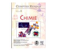 Comptes rendus academie des sciences chimie tome 10 fasc 8 a - Fontecave - Lavoisier Industrie - broché - Livre