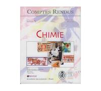 Comptes rendus academie des sciences chimie tome 5 fasc 1 ja - Collectif - Lavoisier Industrie - broché - Livre