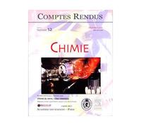 Comptes rendus academie des sciences chimie tome 5 fasc 12 d - Collectif - Lavoisier Industrie - broché - Livre