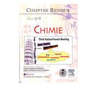 Comptes rendus academie des sciences chimie tome 6 fasc 56 j - Collectif - Lavoisier Industrie - broché - Livre