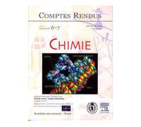 Comptes rendus academie des sciences chimie tome 7 fasc 67 j - Collectif - Lavoisier Industrie - broché - Livre