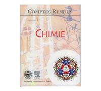 Comptes rendus academie des sciences chimie tome 8 fasc 1 ja - Collectif - Lavoisier Industrie - broché - Livre