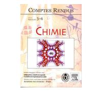 Comptes rendus academie des sciences chimie tome 8 fasc 34 m - Collectif - Lavoisier Industrie - broché - Livre