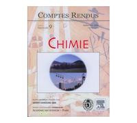 Comptes rendus academie des sciences chimie tome 9 fasc 9 se - Bucher - Lavoisier Industrie - broché - Livre