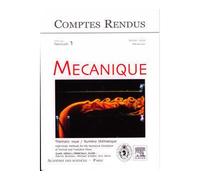 Comptes rendus academie des sciences mecanique tome 333 fasc - Bontoux - Lavoisier Industrie - broché - Livre